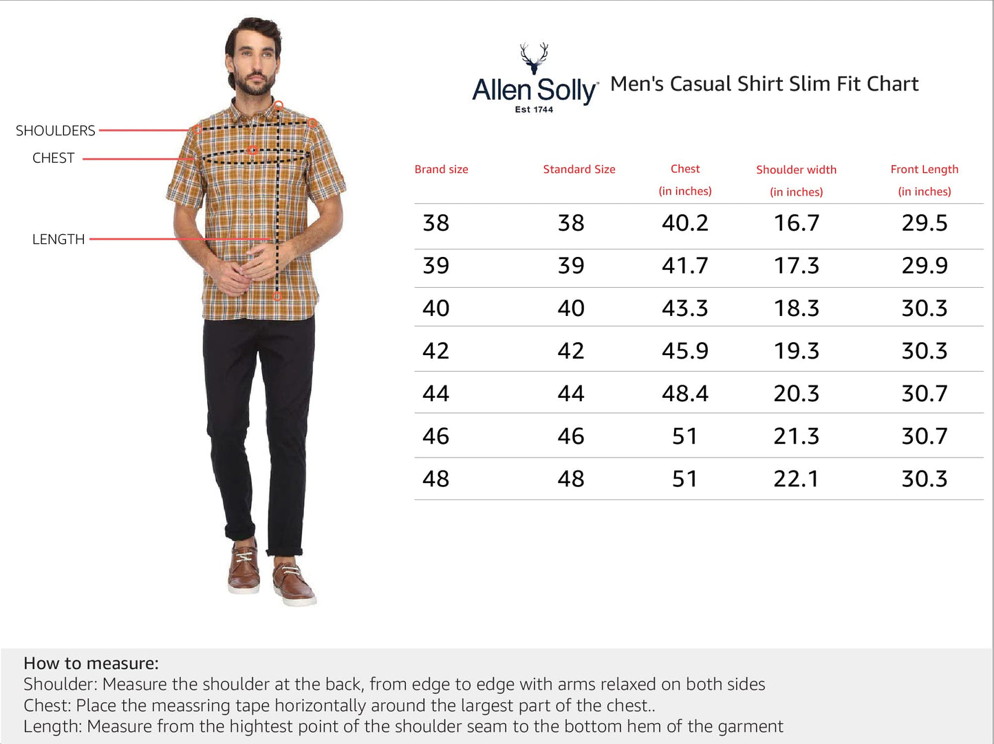 Allen Solly Men's Geometric Slim Fit Shirt (ASSFWMOFI31587_White 42)