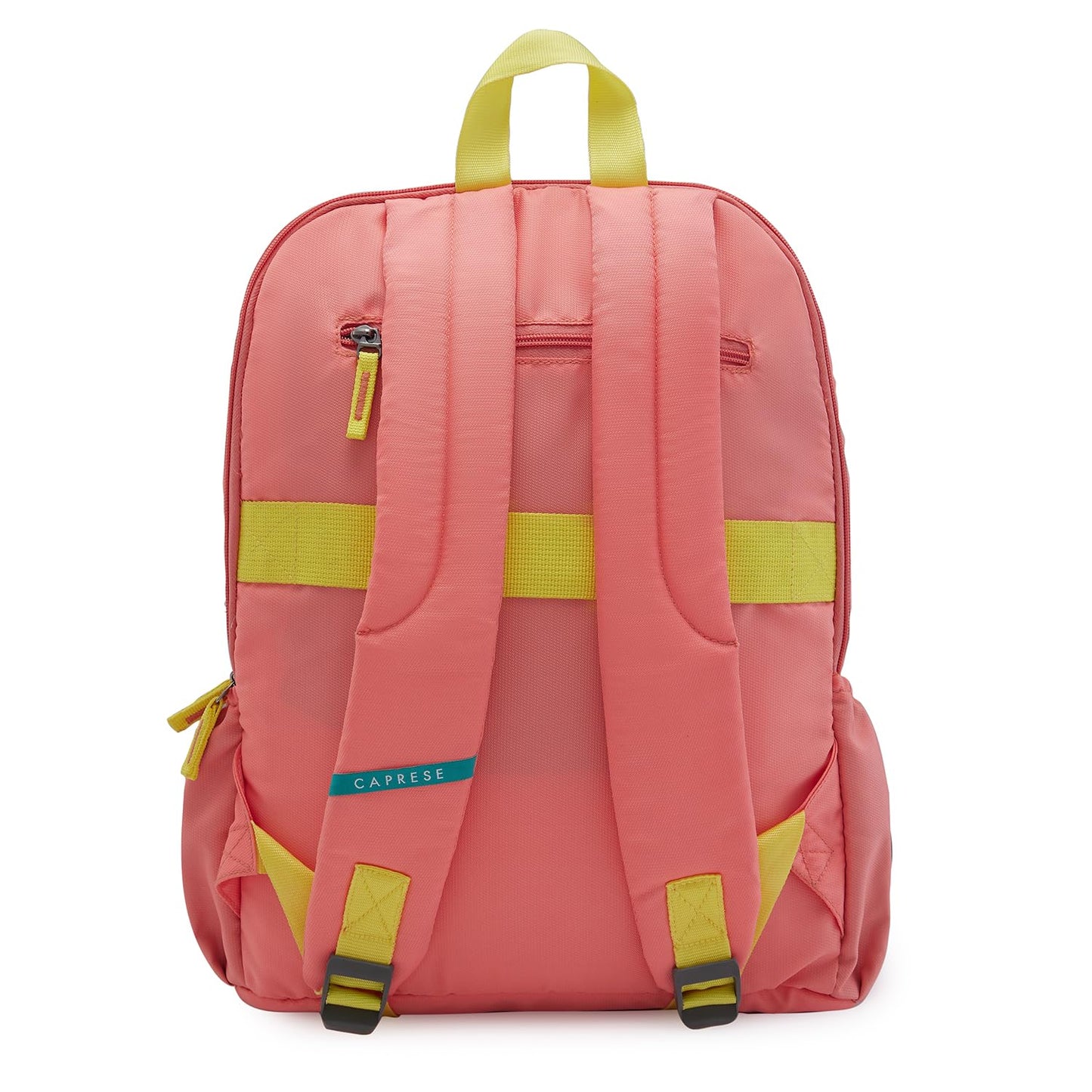 Caprese Zoe Laptop Backpack | Backpack for Women | Peach (Large)