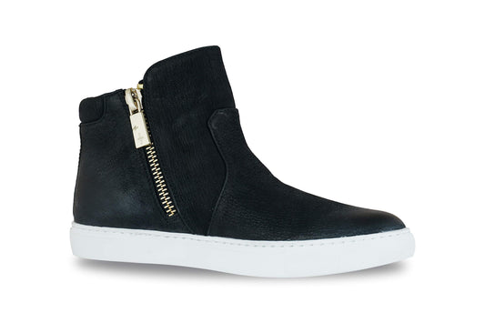 KENNETH COLE Wedge Heel Leather Booties For Women