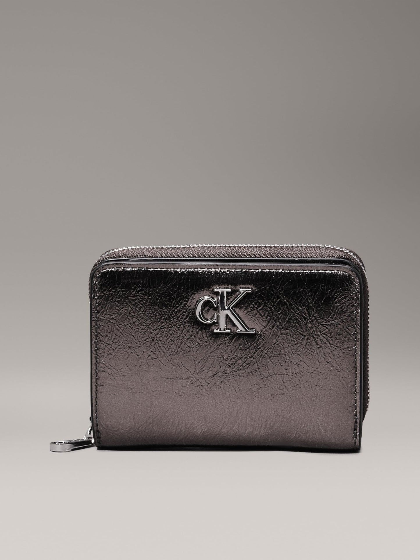 Calvin Klein Womens Grey Color Wallet (ST)