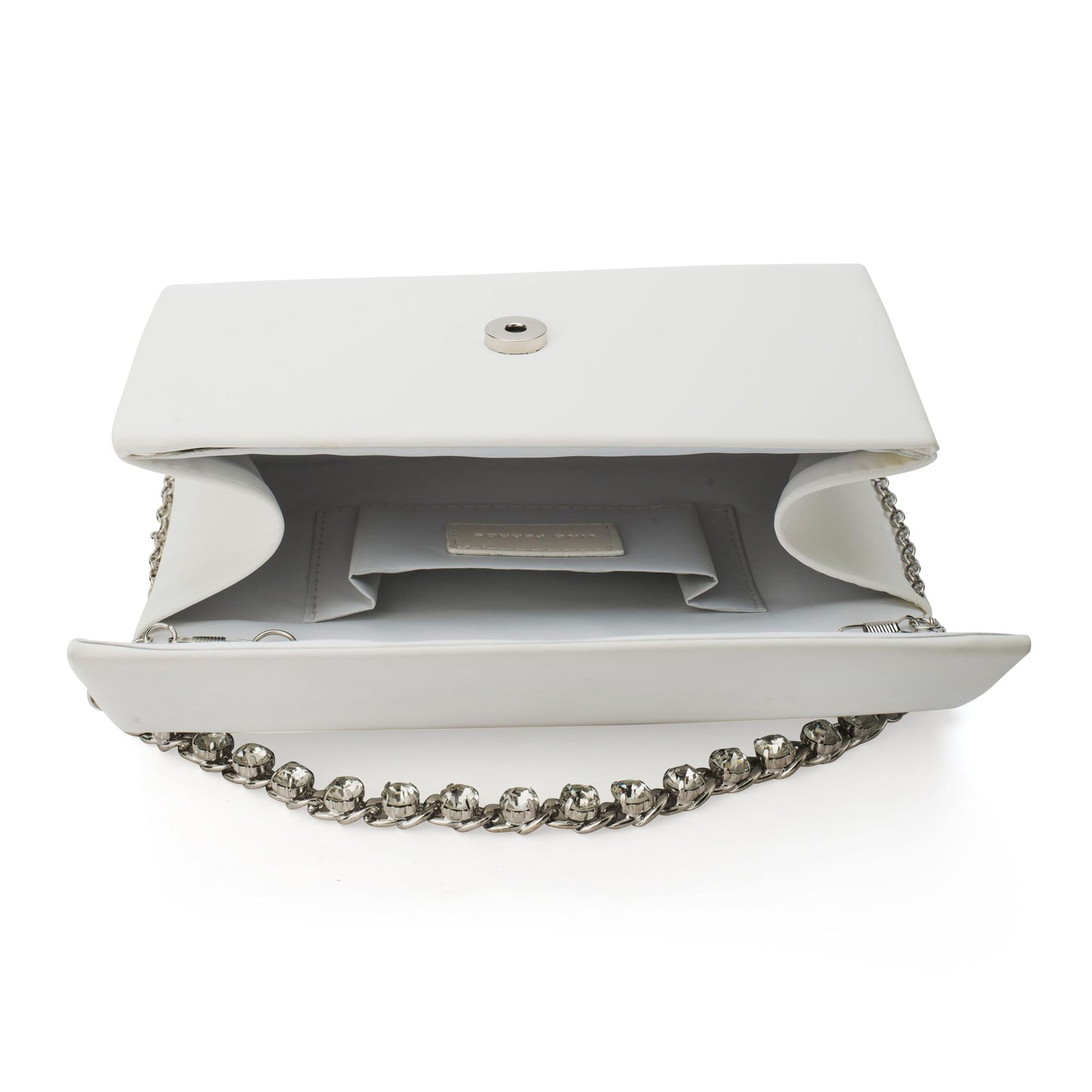 Lino Perros White Clutch