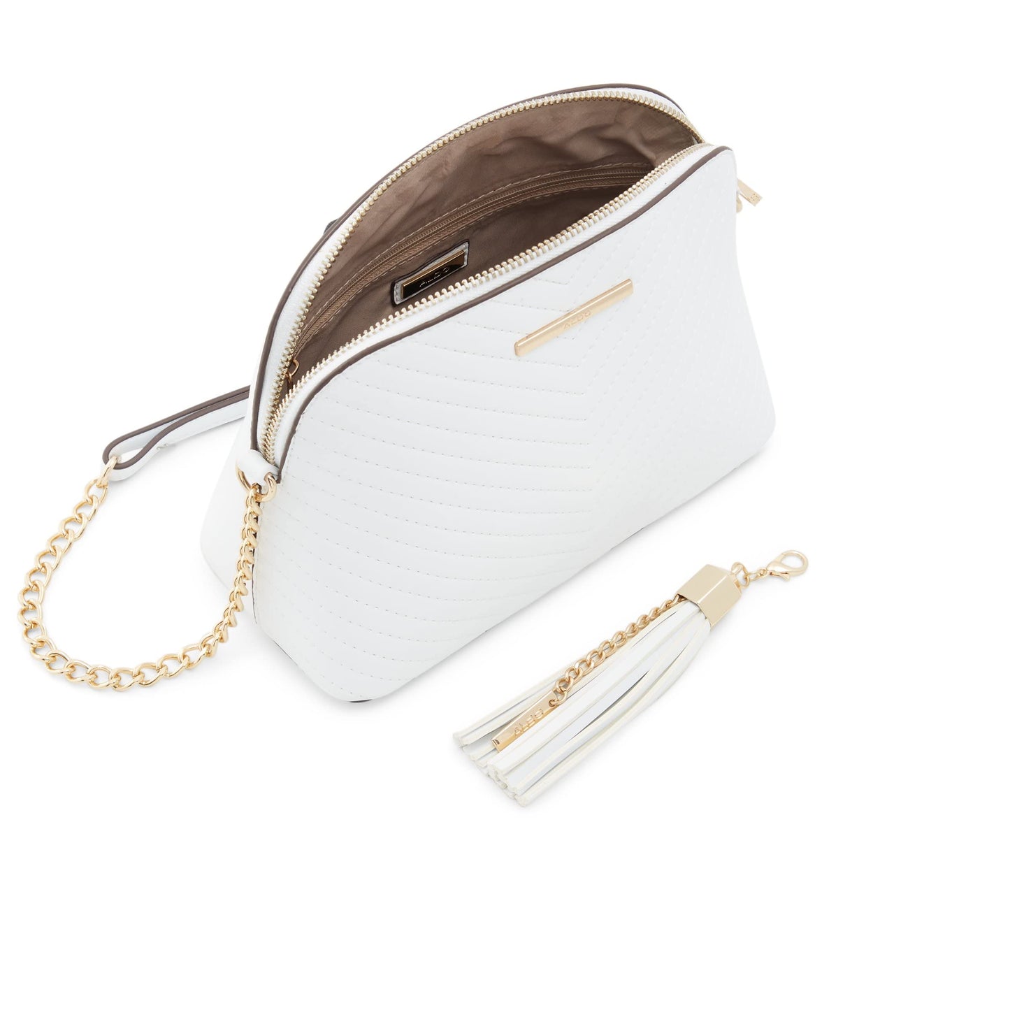 ALDO Women's Adassi Crossbody Bag, White, One Size