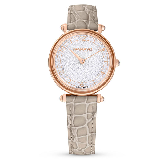 Swarovski Analog Beige Dial Women's Watch-5656899