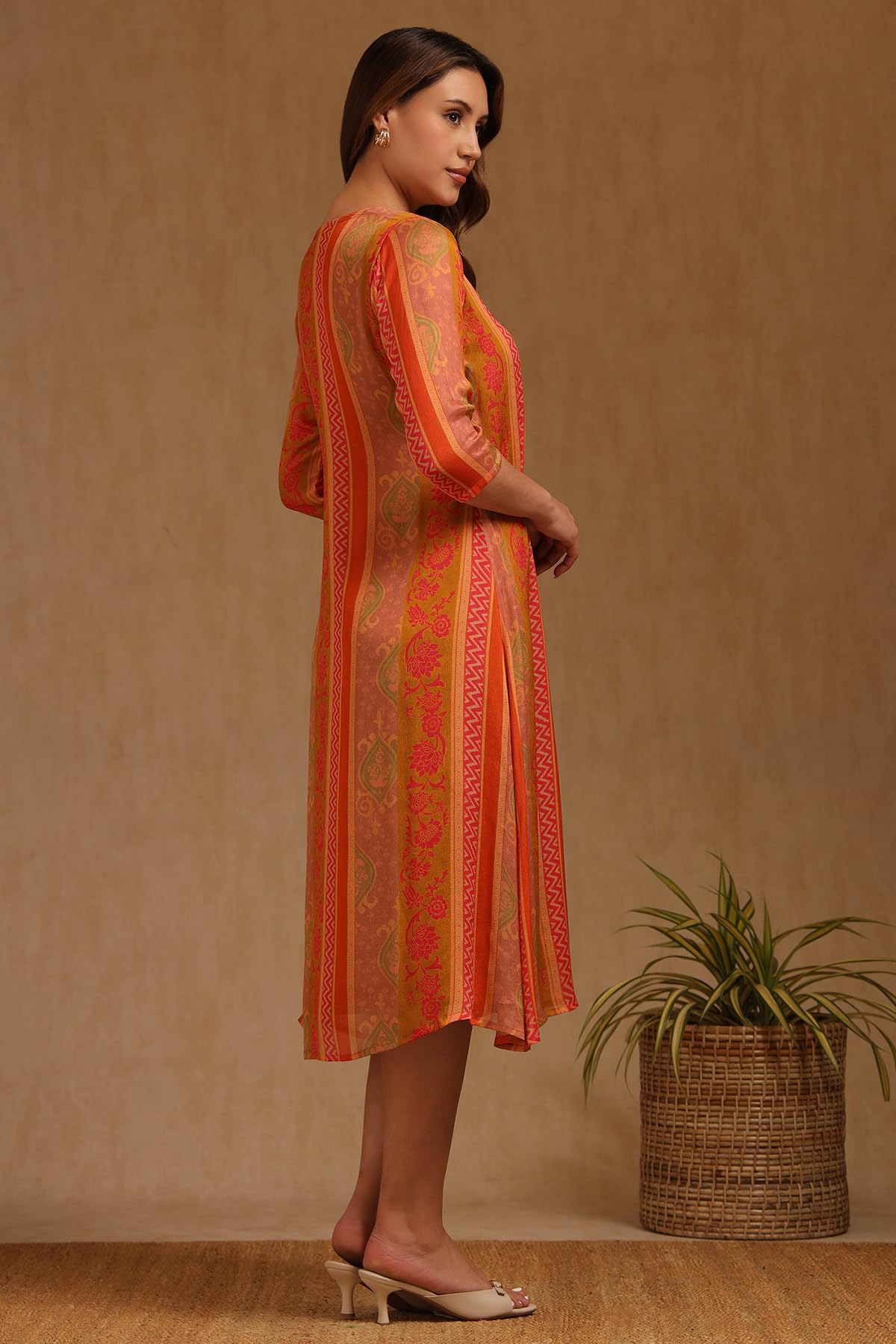 Soch Women's Chinon Maxi Dress