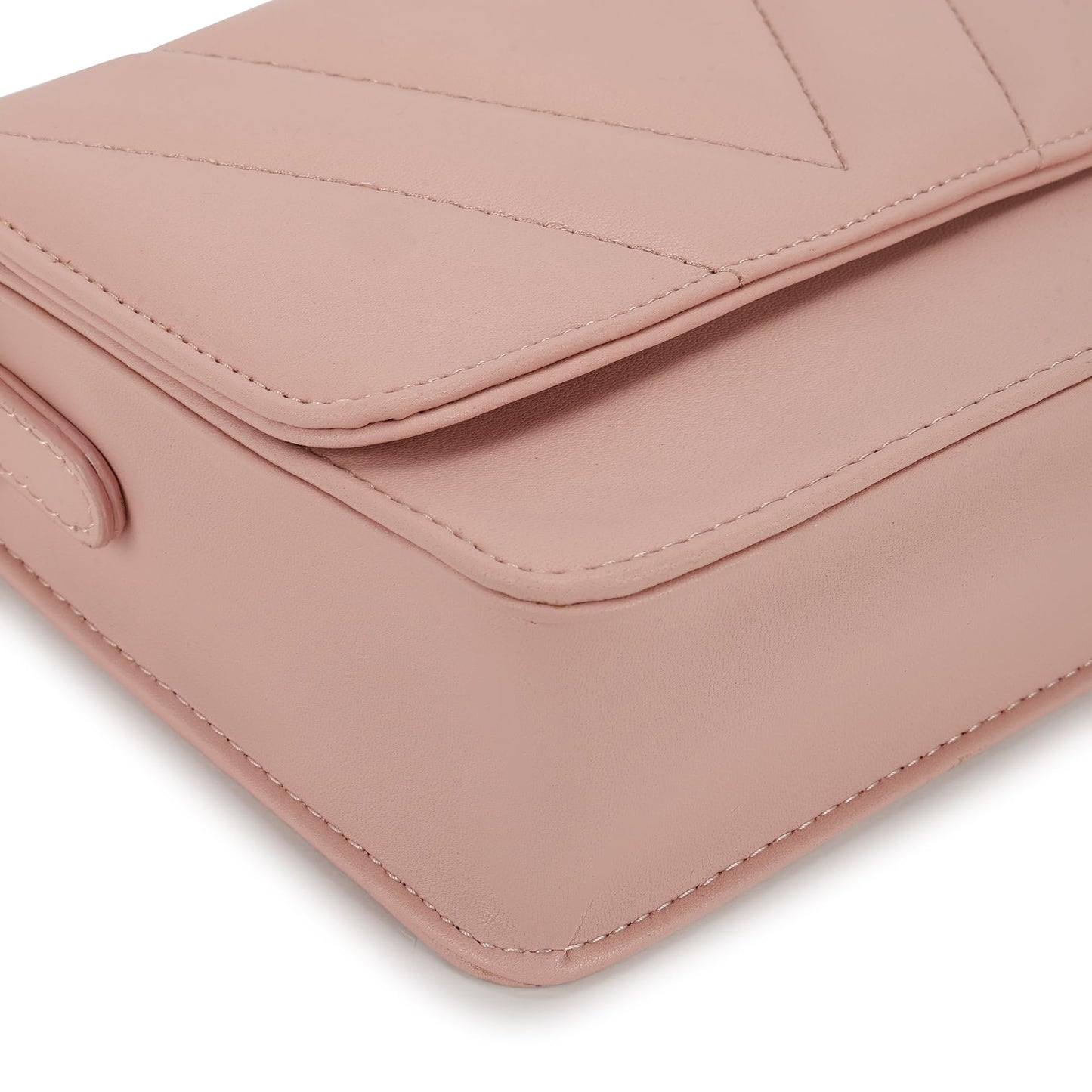 Fastrack Quilted Brunch Sling Bag for Women, Girls and Ladies | Ladies Purse Handbag | Made of Faux Leather