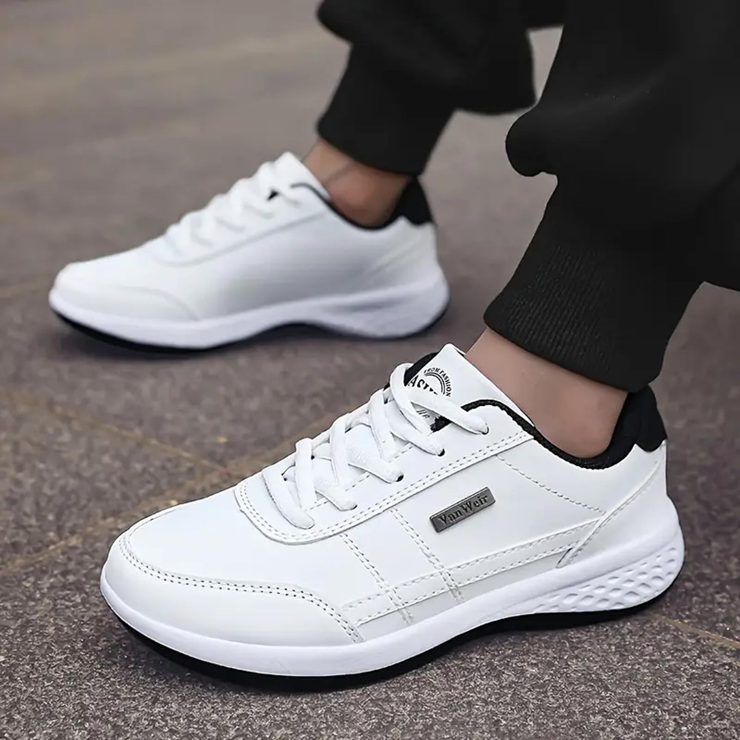 Cruiser Sneaker for Men | Comfort & Style with Soft Cushioned Insole | Trendy Lace-Up Design for Casual Outfits