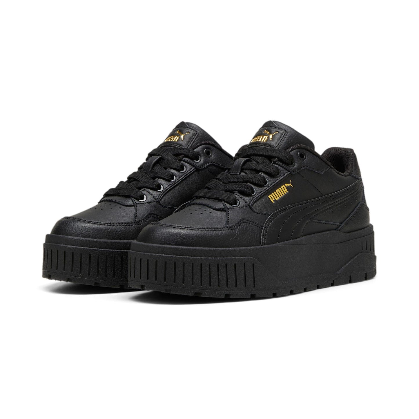 Puma , Women, Karmen II Idol, Black-Black-Gold, Sneaker, 4UK, (39746101)