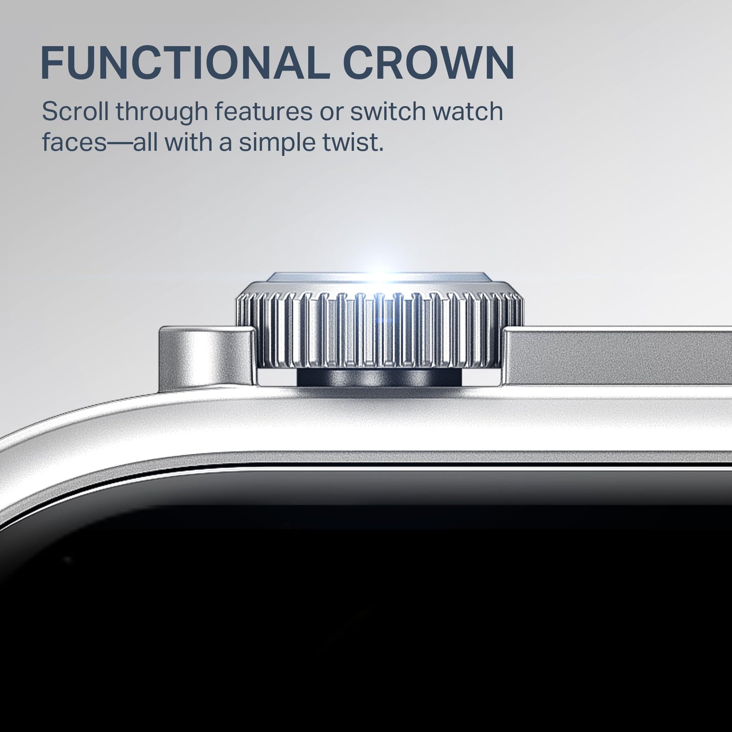 boAt New Launch Storm Infinity Max, 20 Days Maximum Battery, Biggest Battery Capacity Ever! 2.01" (5.1cm) Display, Functional Crown, AI Nudges, BT Calling, Smart Watch for Men & Women (Deep Green)