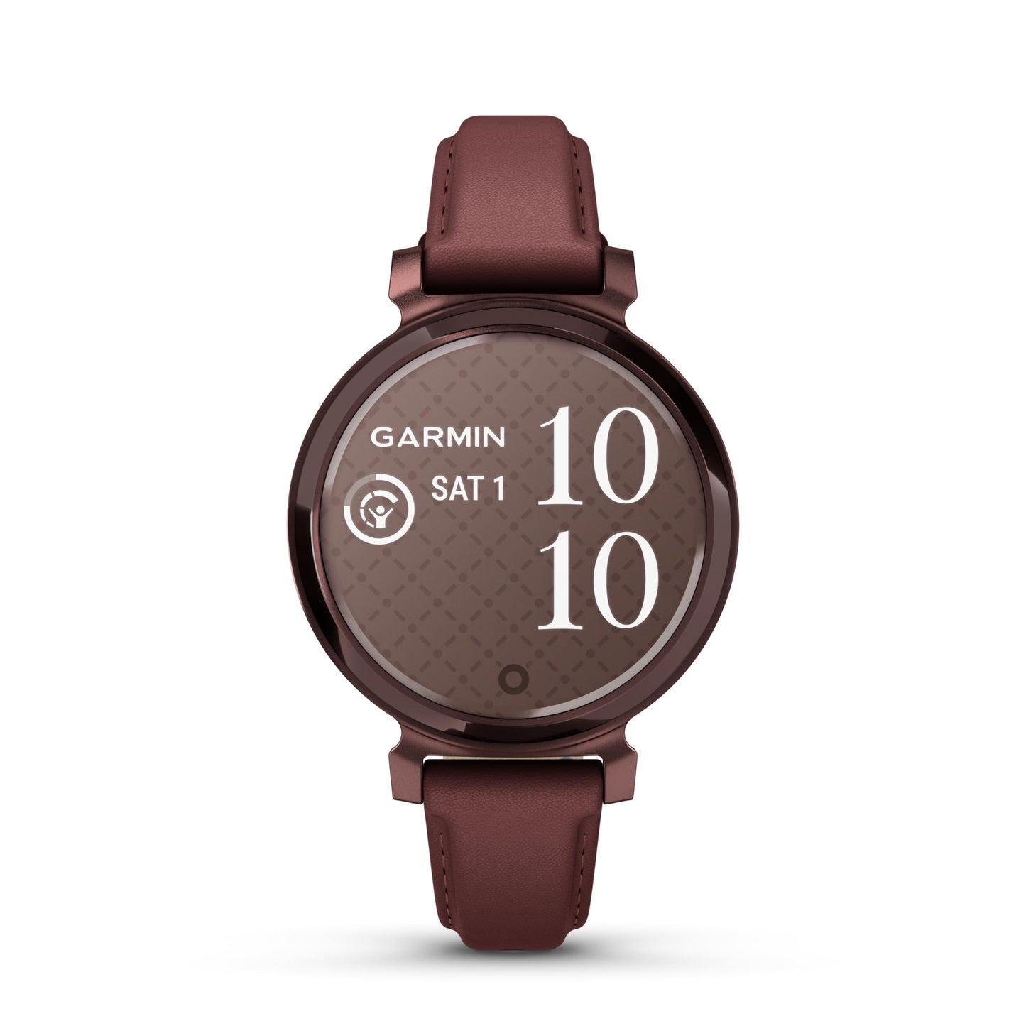 Garmin Lily 2, Small and Stylish Smartwatch, Hidden Display, Patterned Lens, Up to 5 Days Battery Life, Mulberry