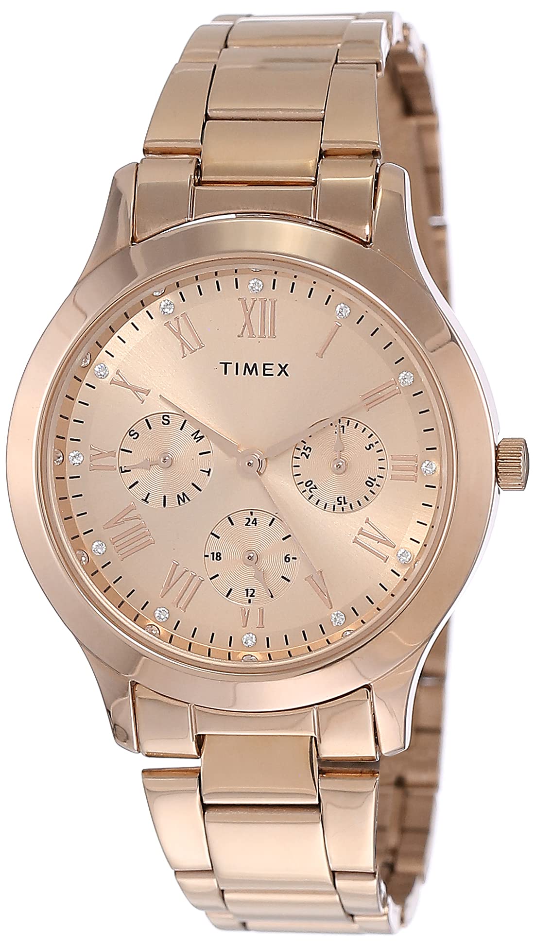 TIMEX Analog Gold Dial Women's Watch-TW000Q810