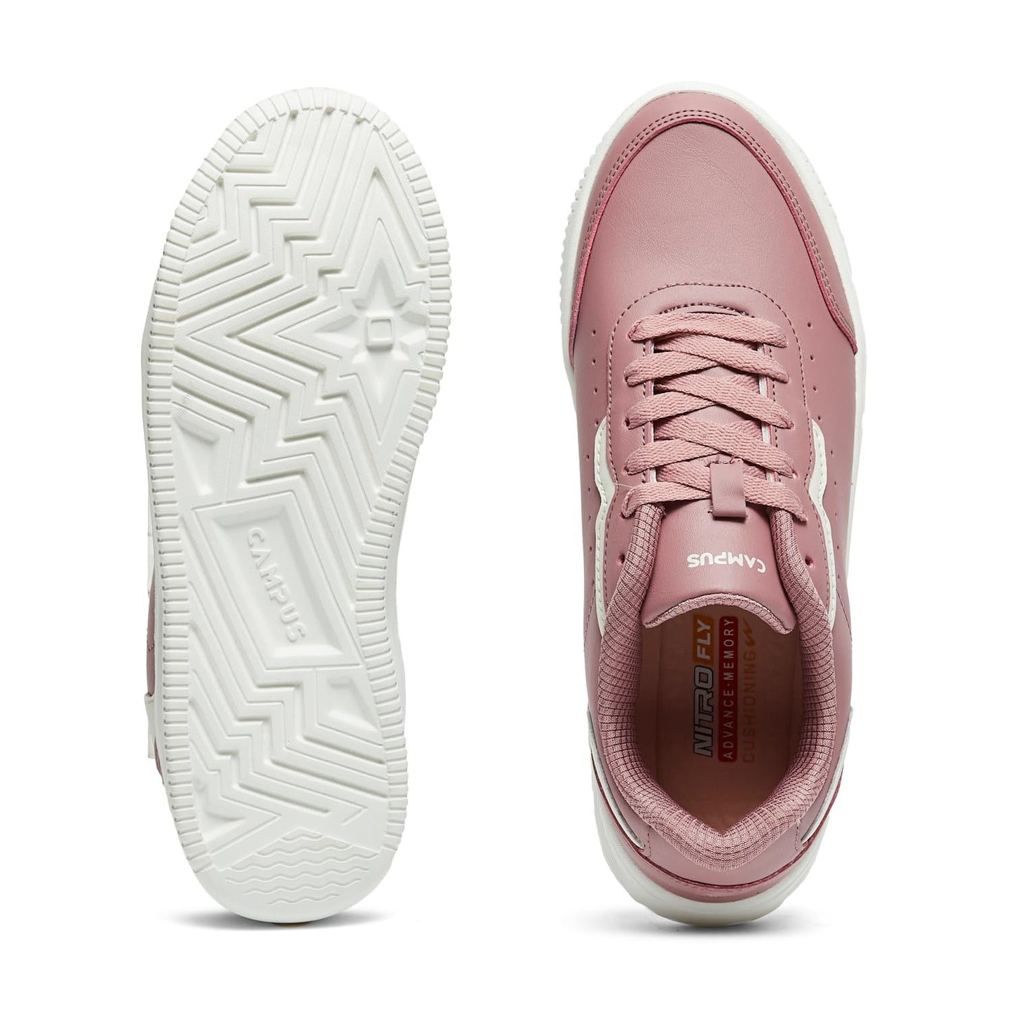 Campus Women's OGL-10 Mauve/Off.WHT Sneakers - 5UK/India OGL-10
