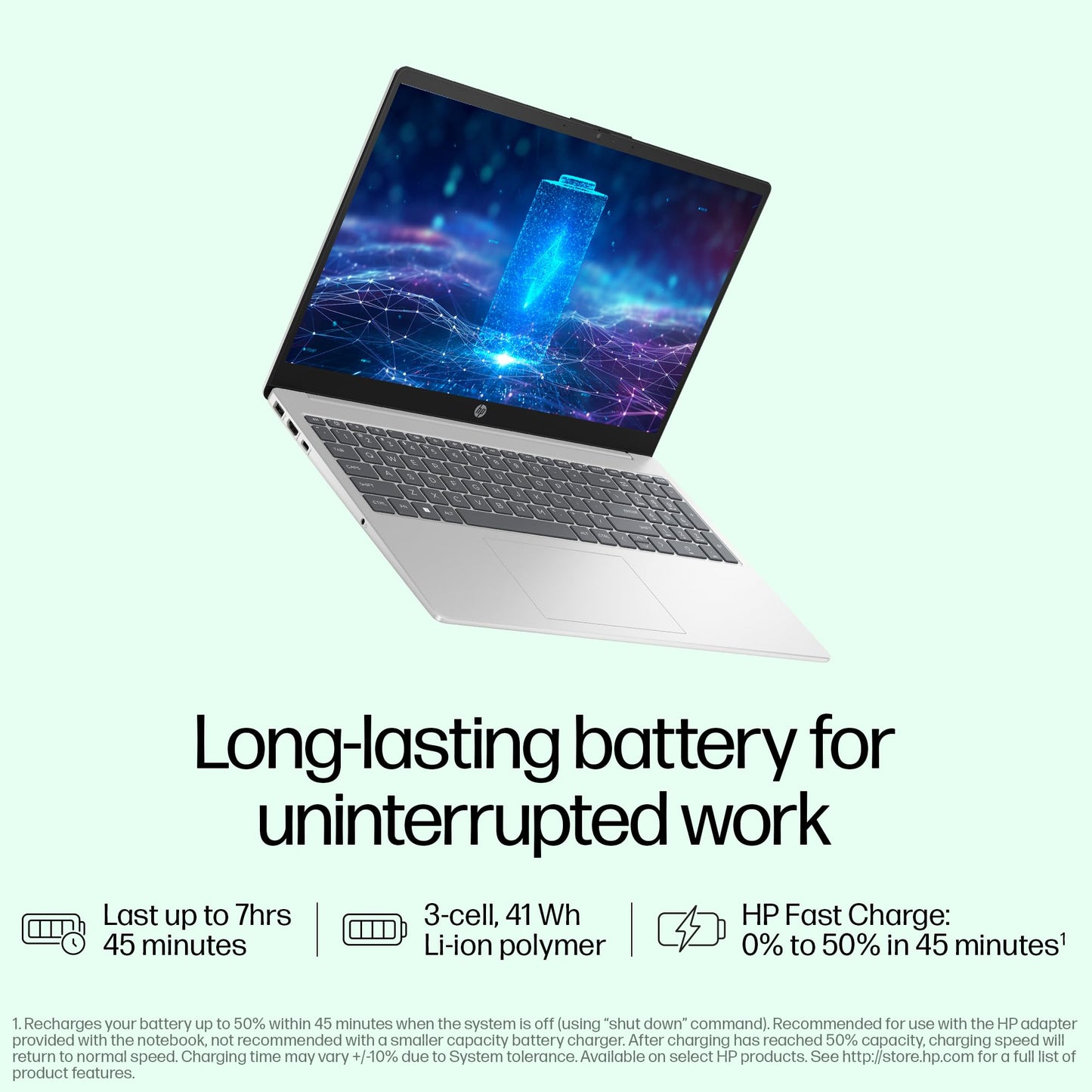 HP 15, 13th Gen Intel Core i7-1355U (16GB DDR4, 512GB SSD) Microsoft365* Office2024, Win11, 15.6inch(39.6cm) FHD Laptop, Intel Iris Xe, FHD Camera w/Privacy Shutter, Backlit, Silver, 1.59kg, fd0468tu