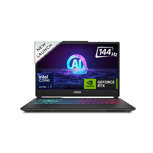 Cyborg 15 AI, Intel Core Ultra 7 155H,Built-in AI, 40CM Gaming Laptop(16GB/1TB NVMe SSD/Windows 11 Home/NVIDIA GeForce RTX 4050, GDDR6 6GB/Translucent Black/1.9Kg), A1VEK-050IN