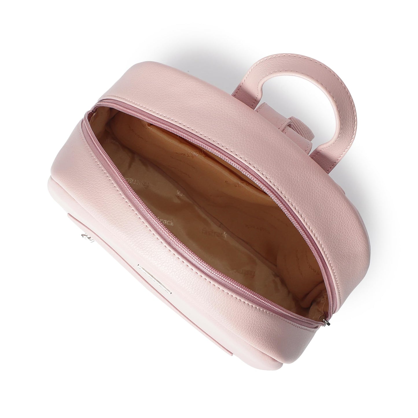 Fastrack Zipmode Backpack | Faux-Leather Women's Backpack | Tablet Compatible Up To 11" | Stylish Daypack With Quick-Access Pocket