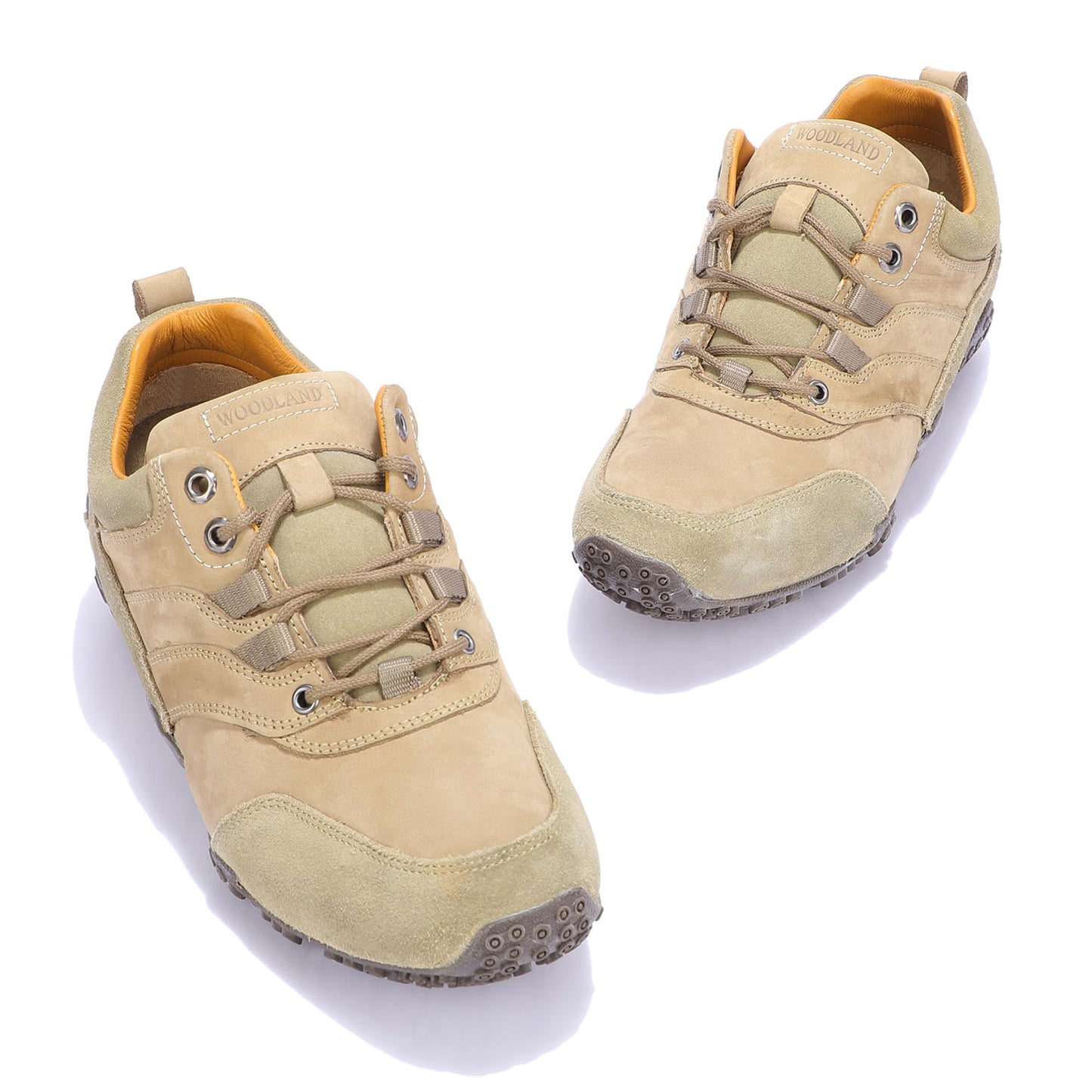 Woodland Men Khaki Outdoor Shoes