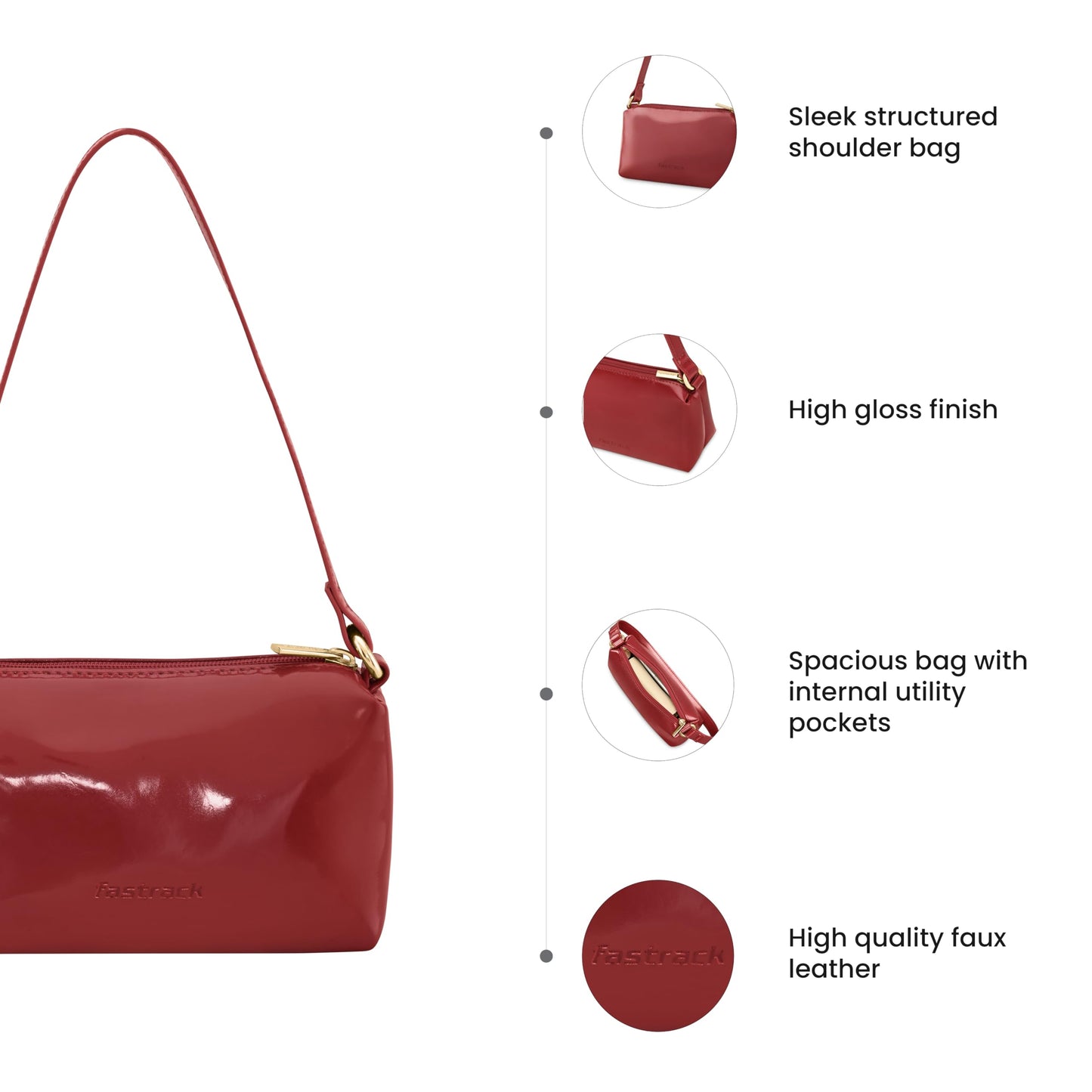 Fastrack Women's Western (Red)