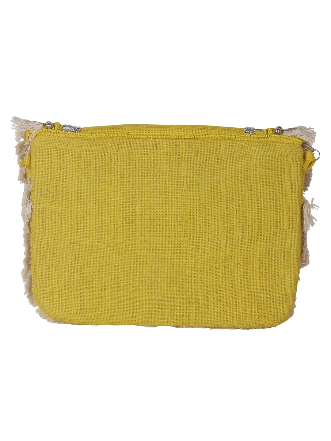 SWISNI Yellow yellow banjara boho bag II Women's Traditional Designer Clutch For Women & Girls II Banjara Boho bag