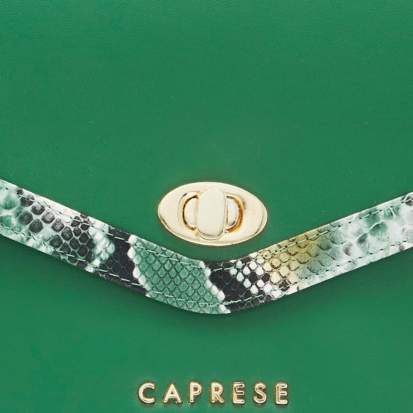 Caprese Oriana Sling Bag for Women (Medium, Dark Green)