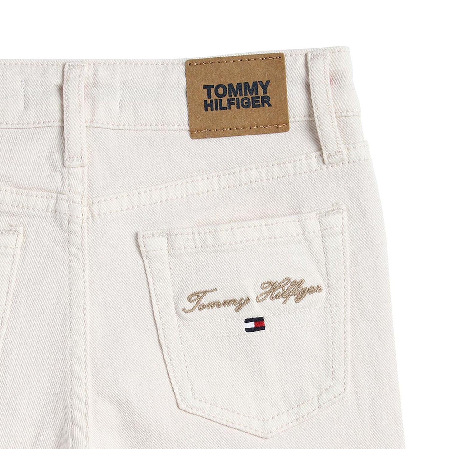 Tommy Hilfiger Girls Blue Color Jeans (6)