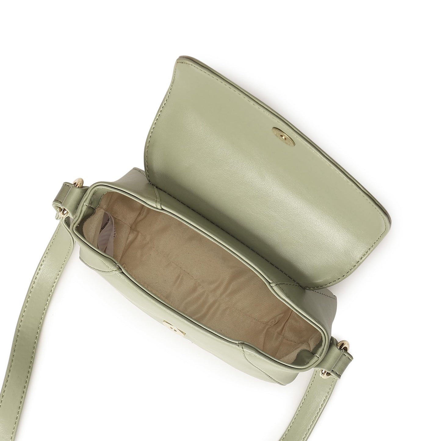 Fastrack Women's Chic Sling Bag | Adjustable Sling Belt, Inner Zip and Slip Pockets | Effortless Everyday Style | Women's Handbags | Sling for Casual Carry, Grey