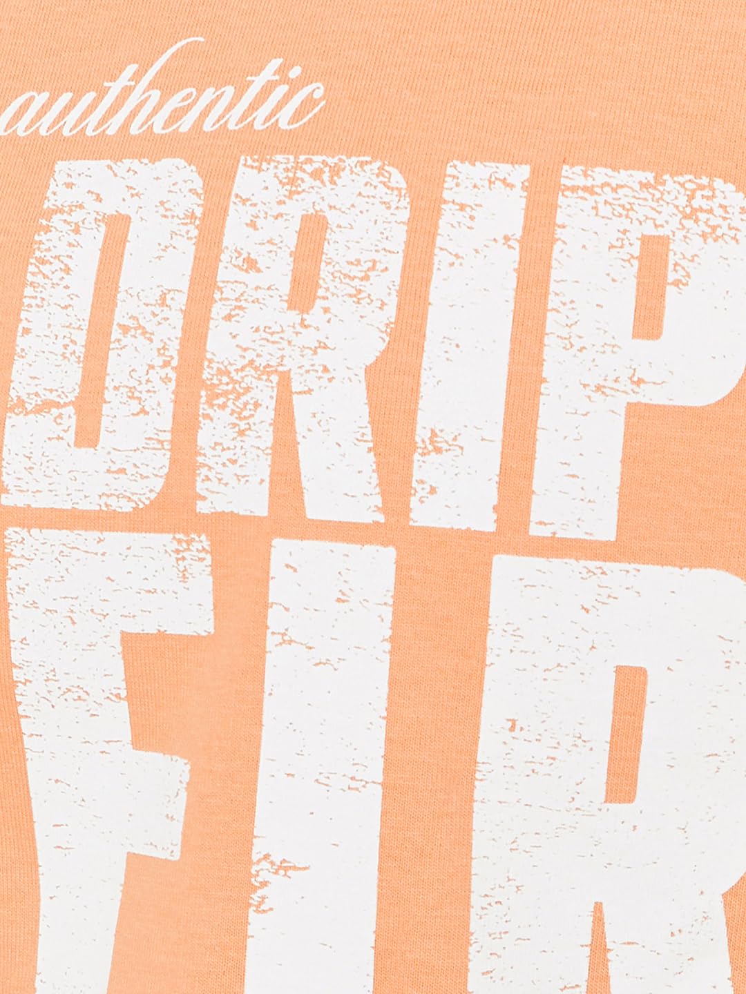 Max Girl's Regular Fit T-Shirt (M25EBT05_Orange