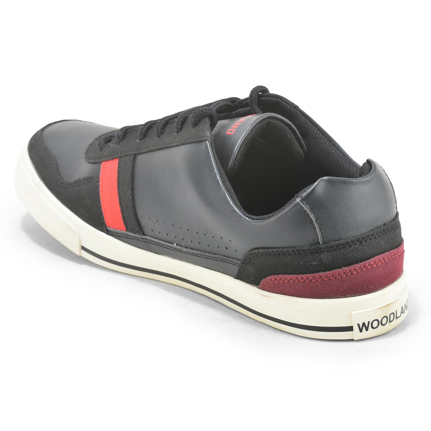 Woodland Men's Black PU Casual Shoes-8 UK (42 EU) (GC 4208121C)