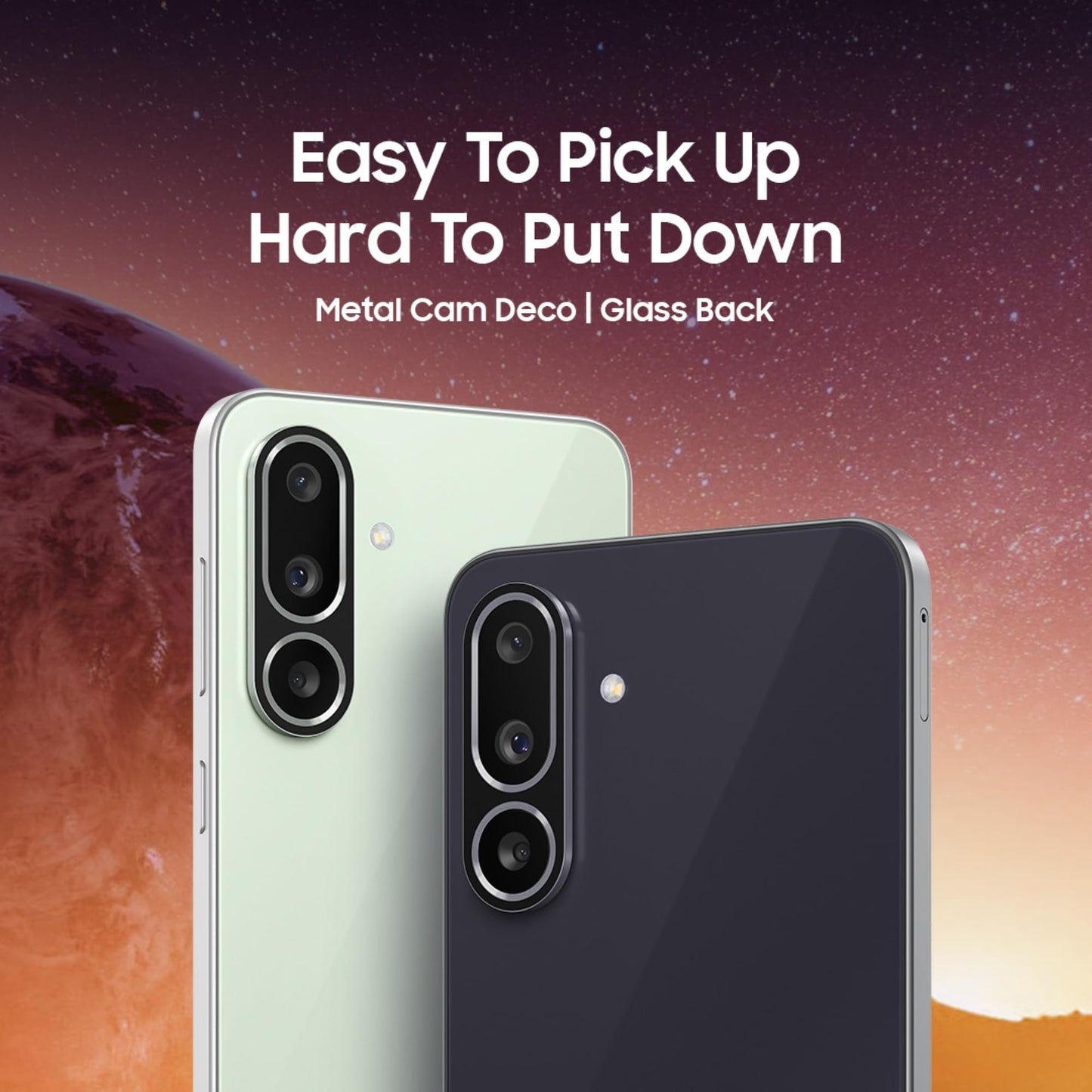 Samsung Galaxy M56 5G (Light Green, 8 GB RAM, 128 GB Storage) | Slimmest Phone in the Segment | Gorilla Glass Victus+ | 10 Bit HDR Video | Enhanced Nightography | 4nm Processor | Vapor Cooling Chamber