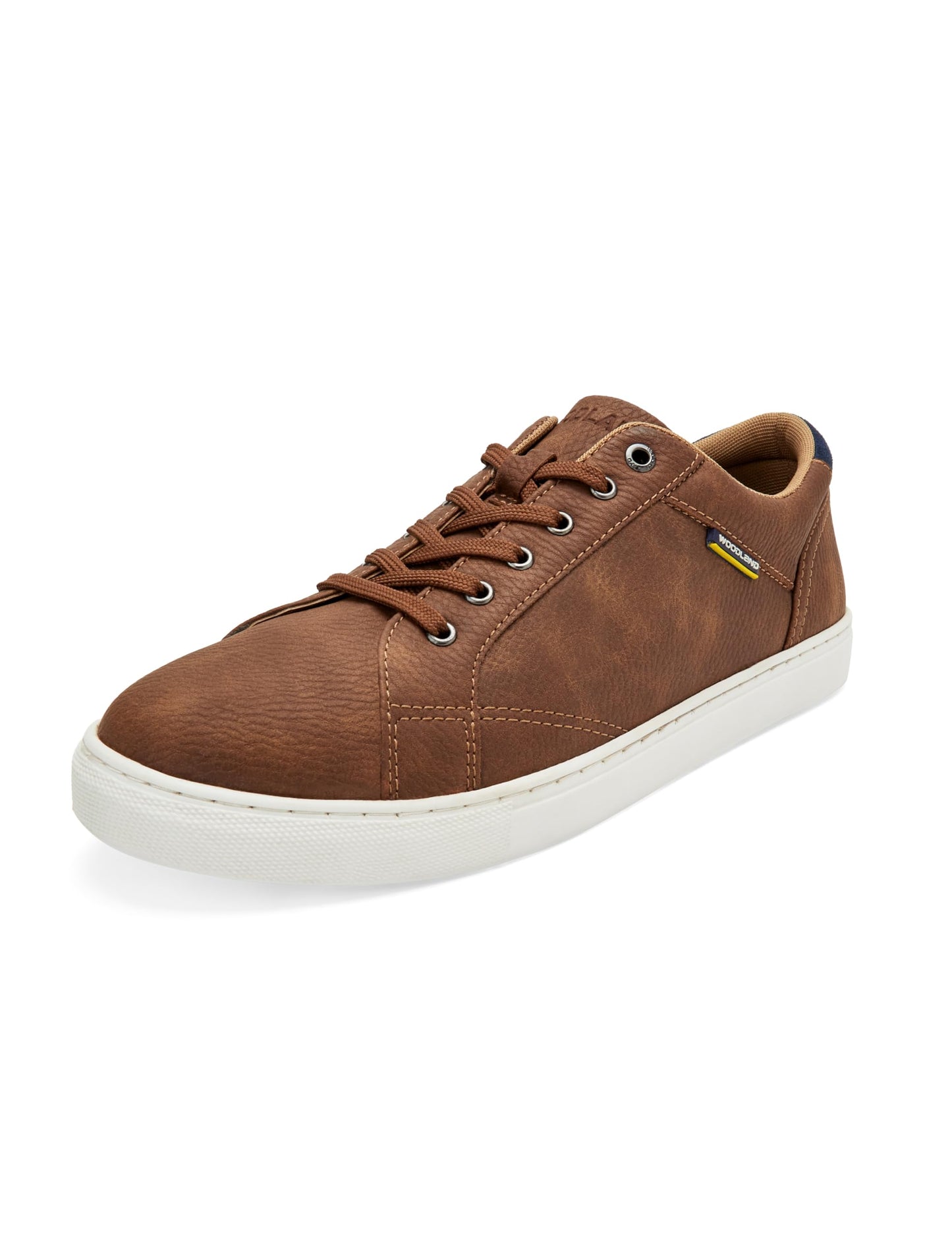 Woodland Men's Tan PU Casual Shoes-8 UK (42 EU) (SNK 4475022)