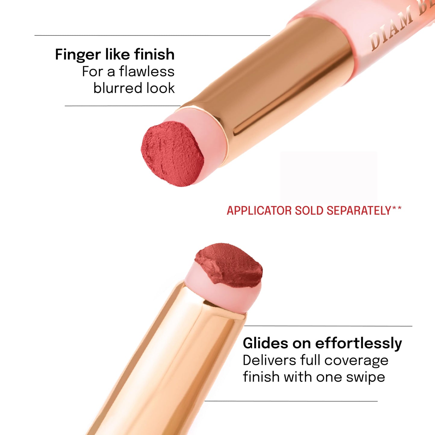 Diam Beauty Soft Filter Blurring Pot, Blurring Pudding Pot for Lip, Free Lip Blurry Pudding Pot, Non-Sticky Glossy Tinted Lip Balm, Long-lasting Lipstick Glowing Lips - Verified