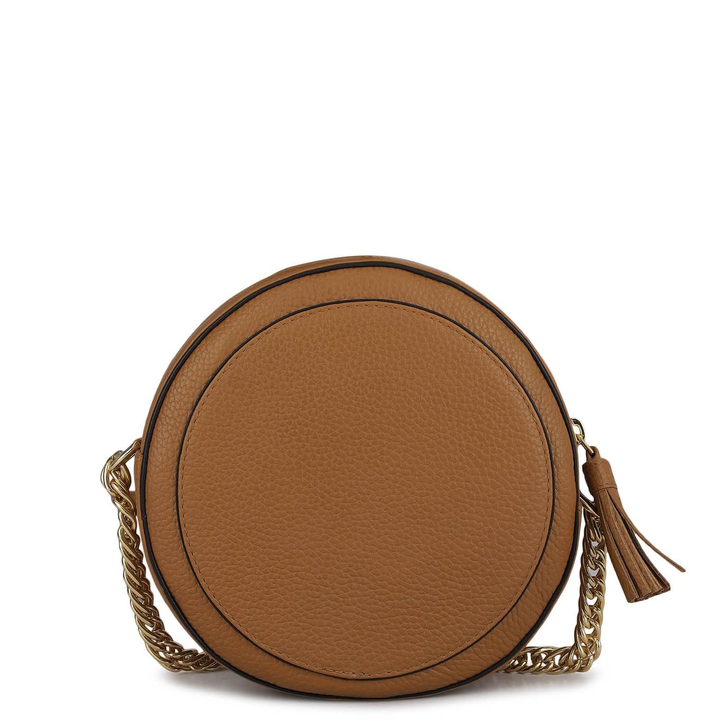 Da Milano Women's Leather Sling Bag - Caramel