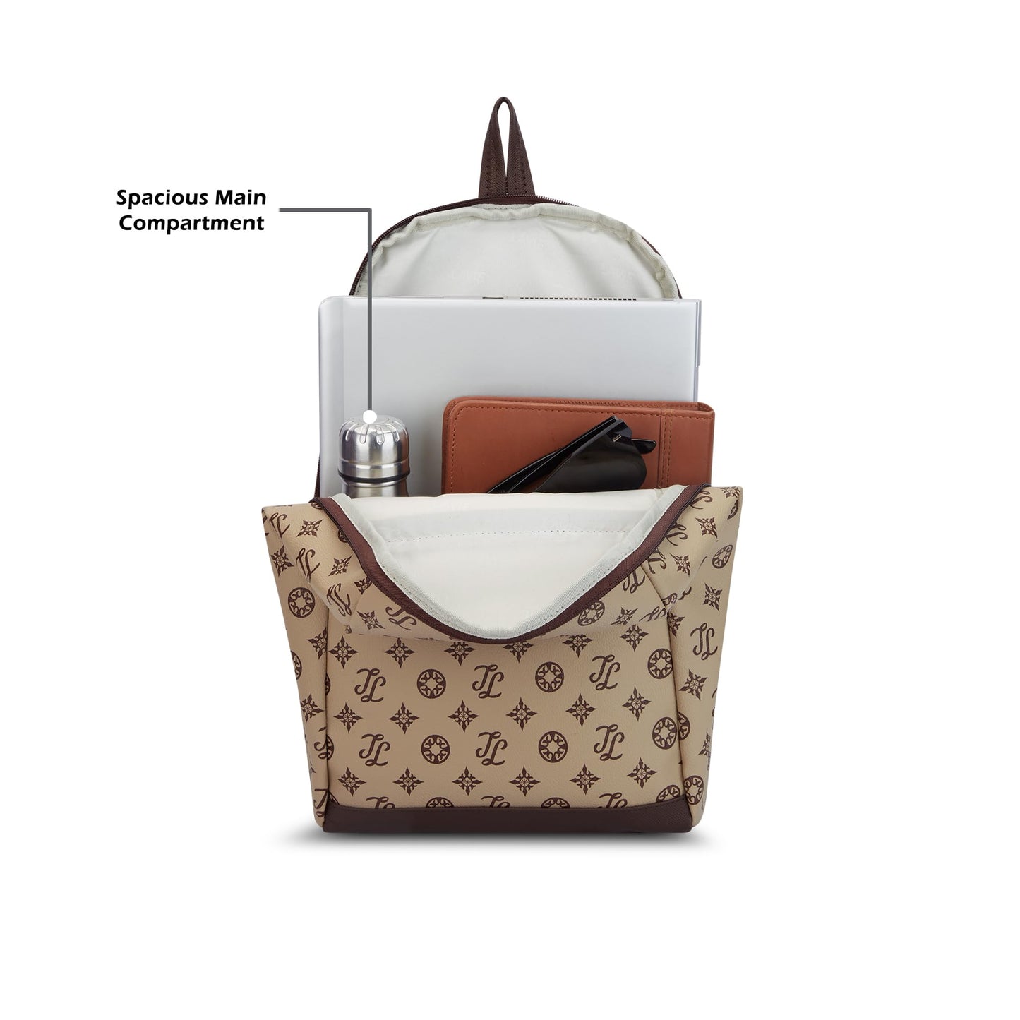 Lavie Signature Women's St.Louis 11L Fashion Backpack for Women | Compact Backpack | Ladies purse | Stylish Shoulder Bag | Gift for Women