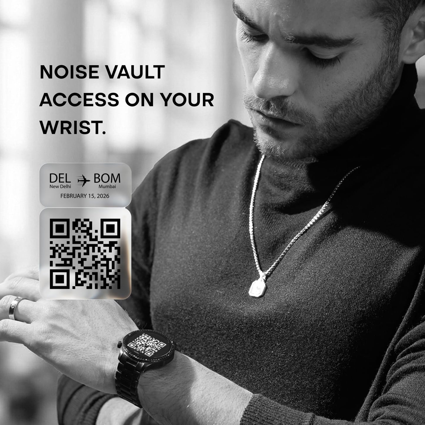 Noise Newly Launched Halo 3 Smart Watch with 1.43” AMOLED Display, 1000 NITS Brightness, Premium Metal Design, Powered by AI Pro, AI Transcription, Morning Briefs, 7-Day Battery (Elite Black)