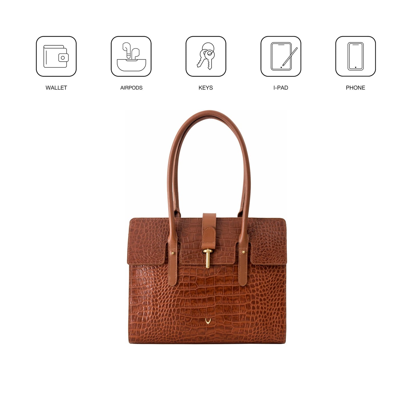 Hidesign Women Clutch (Tan)