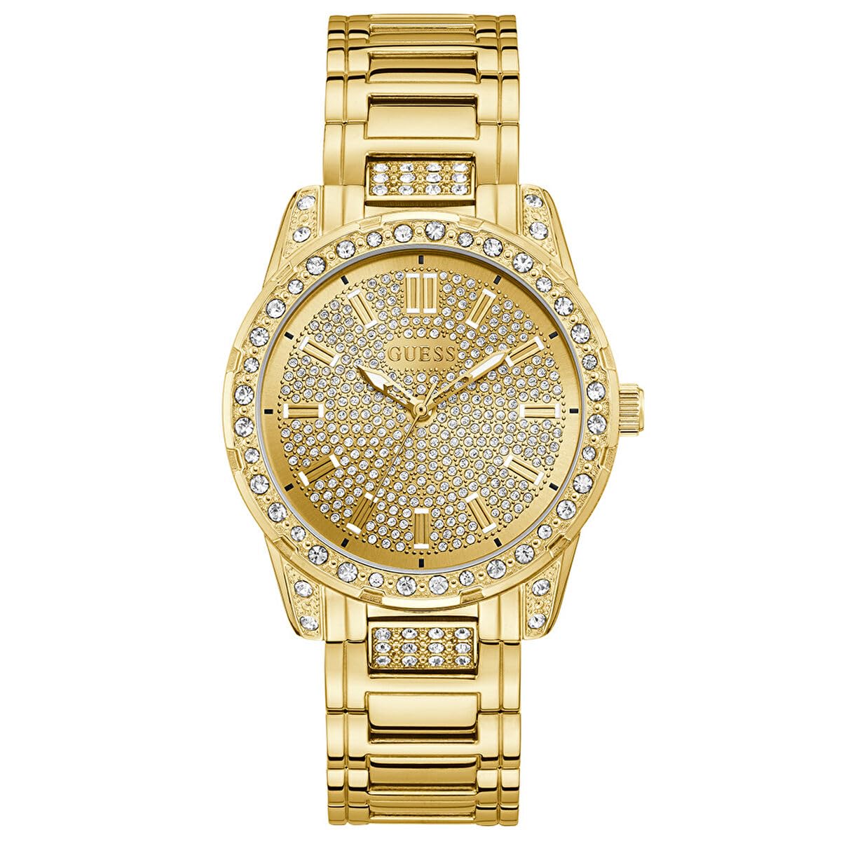 GUESS Analog Gold Dial Women's Watch-U1337L2M