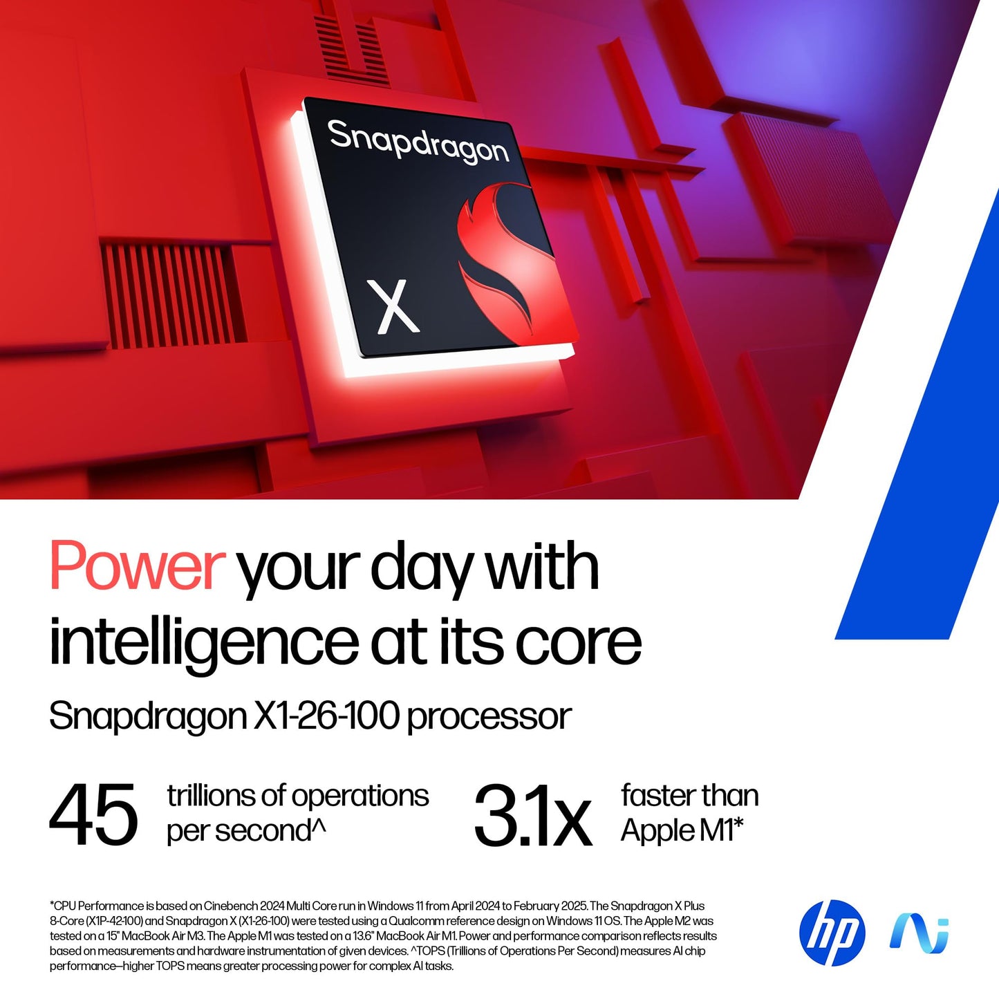 HP OmniBook 5 QC Snapdragon X1-26-100 Next Gen AI Laptop, (16GB LPDDR5x, 1TB SSD), 2K,14''/35.6cm OLED, Win11,Office24, Silver,1.35kg, FHD Camera w/Privacy Shutter, Backlit, he0015QU