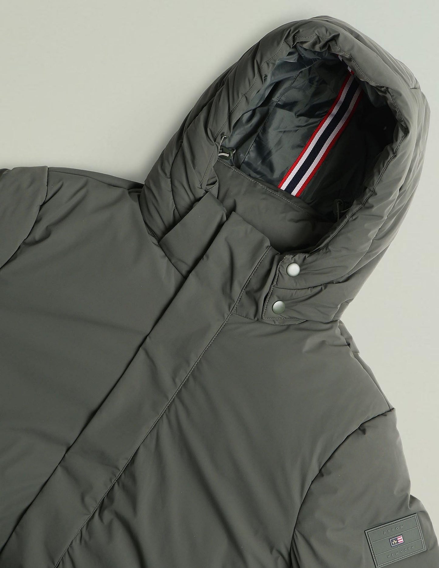 Arrow Sports Men's A-Line Coat (ASAIJK4811_Olive