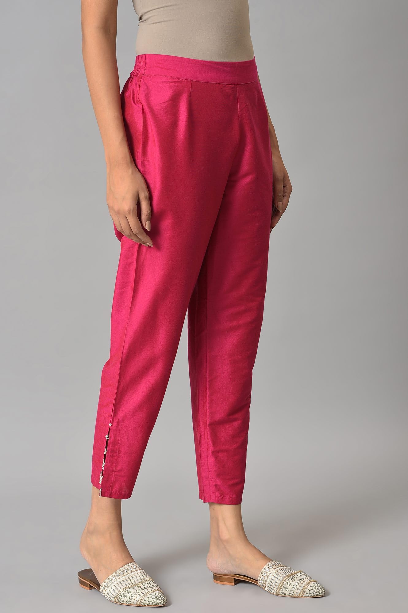 W Strechable Slim Pants for Women | Trousers for Women | W for Woman