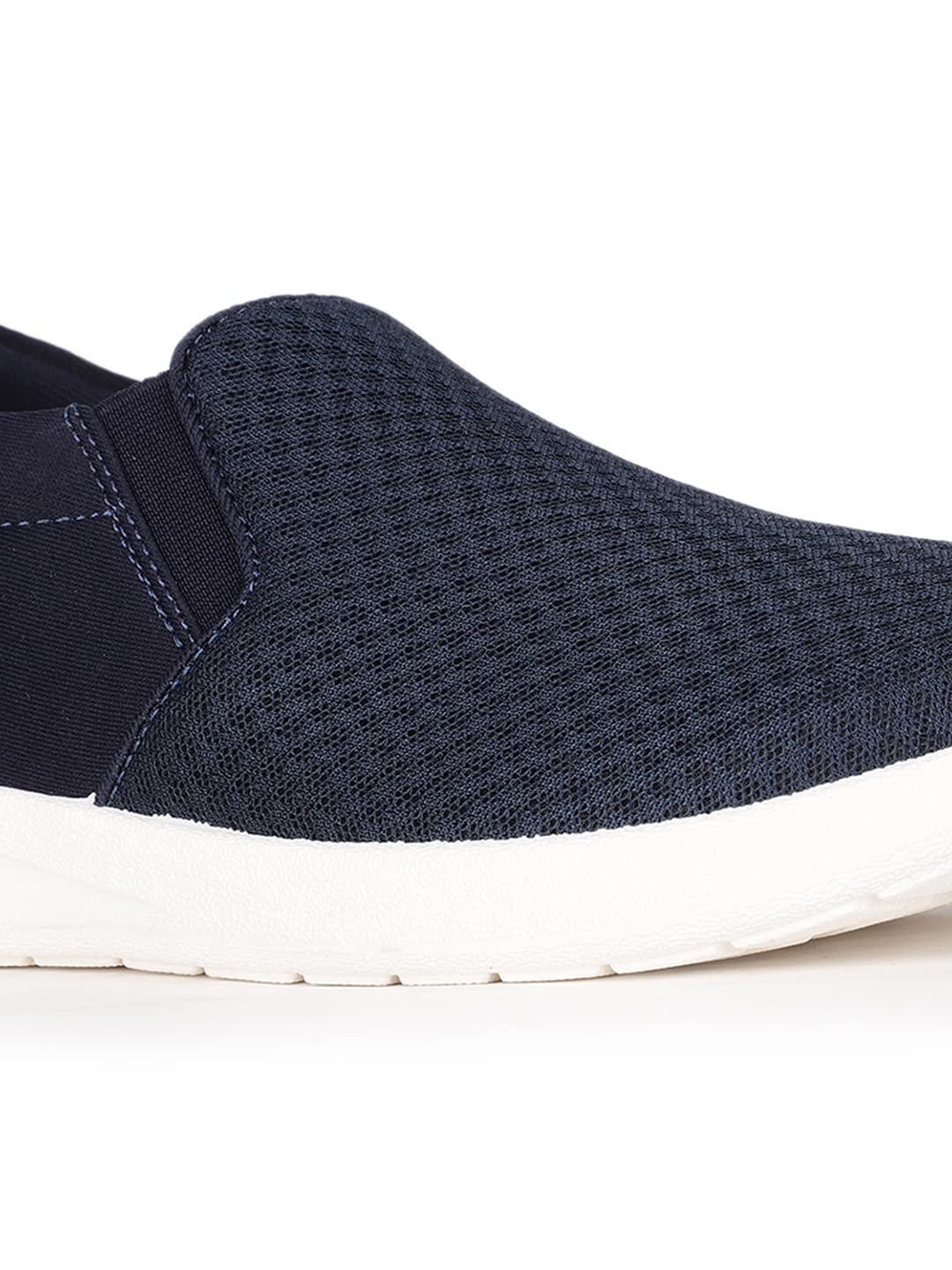 Bata Men's Slip-on Walking Shoe - Navy (6 UK) (8589018)