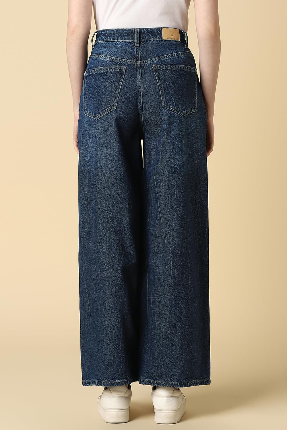 Allen Solly Women Navy Mid Wash Jeans