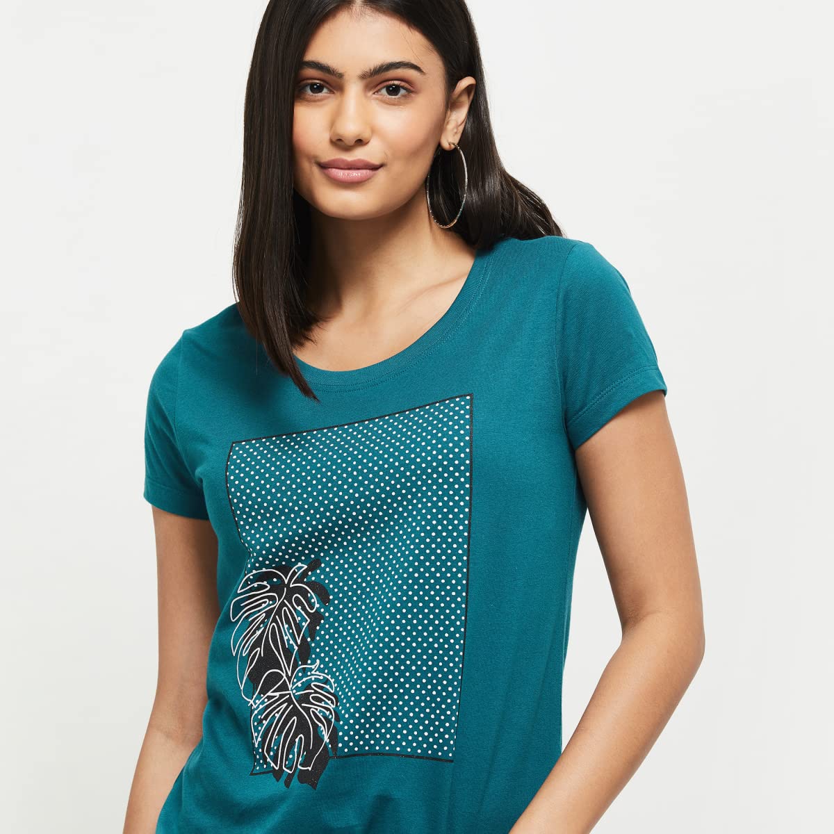 Max Women's Regular Blouse (SU22CCP05_Teal L)