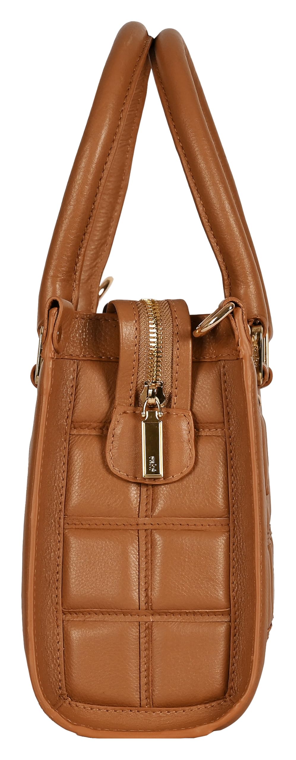 eske Viviana Genuine Leather Women's Handbag (Light Tan)
