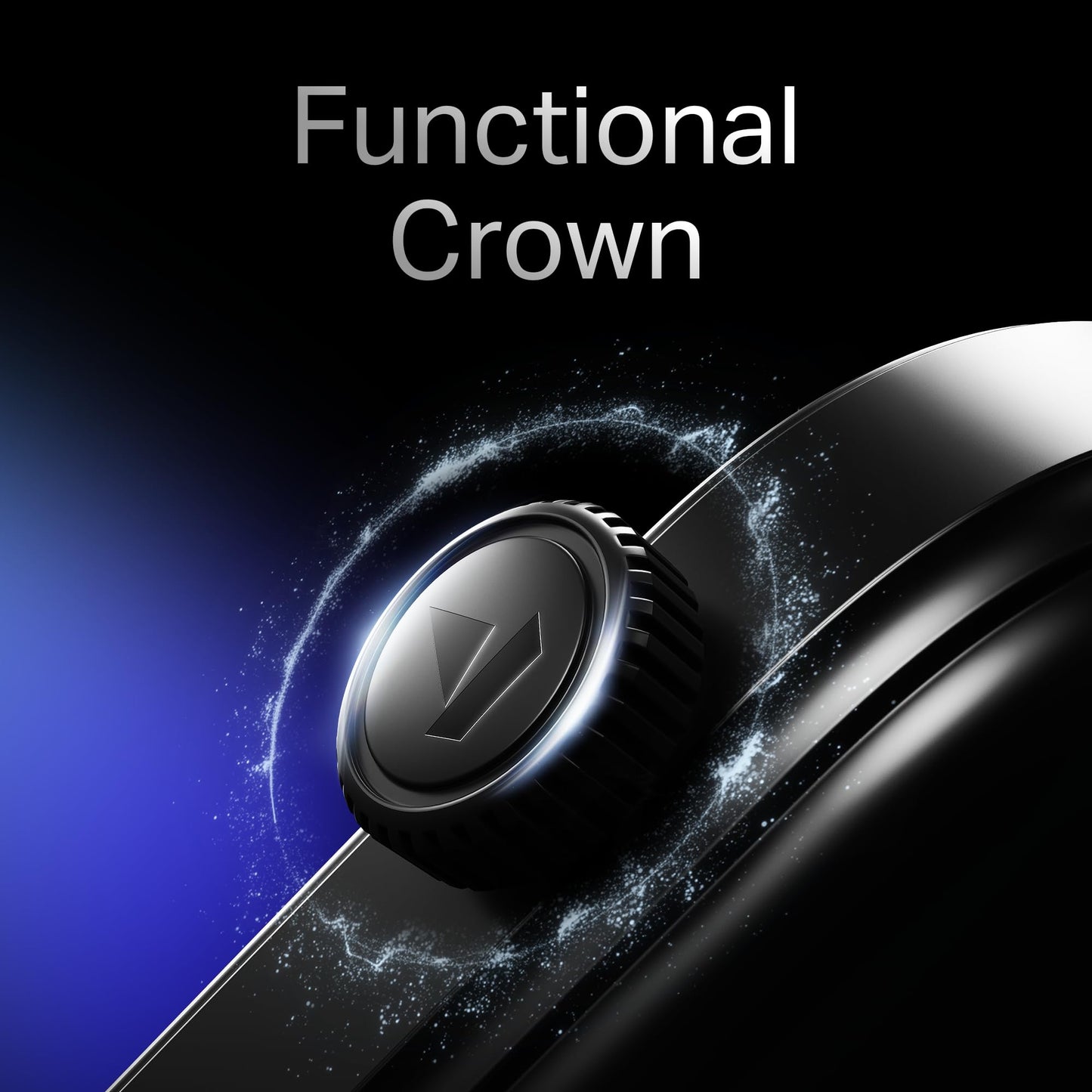 Boat Storm Infinity Plus Smartwatch with 20 Days Battery, ASAP™ Charge, 4.97 cm HD Display, Functional Crown, Multiple Sports Modes, BT Calling, SOS, IP68, Heart Rate & SpO2 Monitor (Active Black)