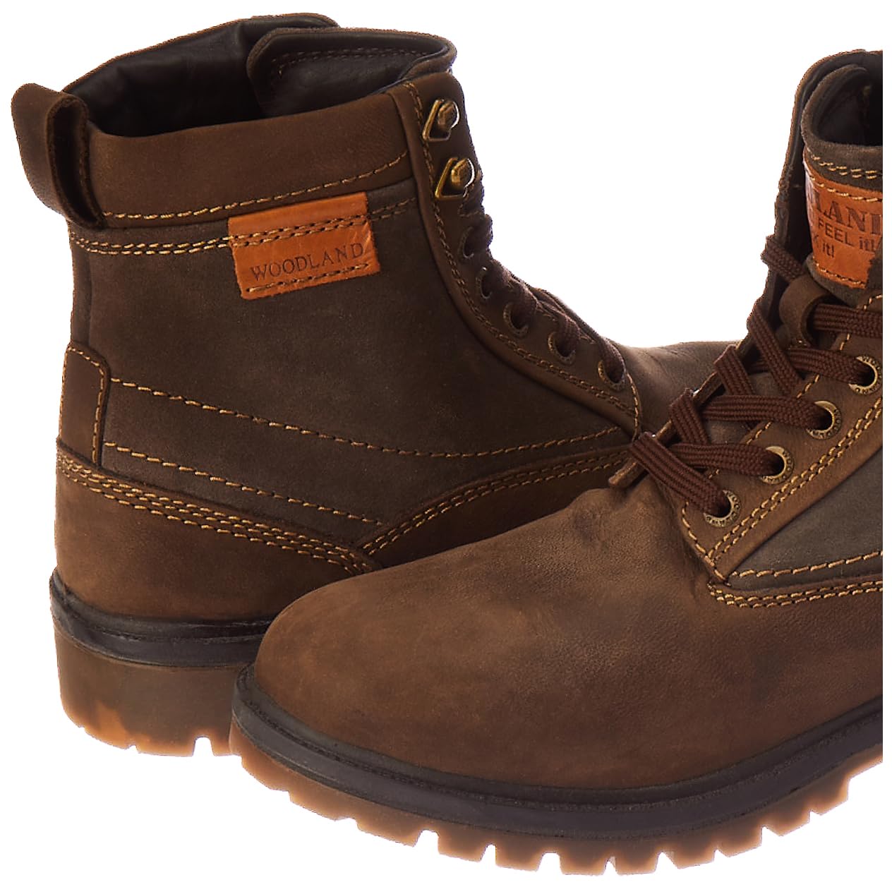 Woodland mens Gb 2812118sa DBROWN Ankle Boot - 6 UK (40 EU) (GB 2812118SADBROWN)