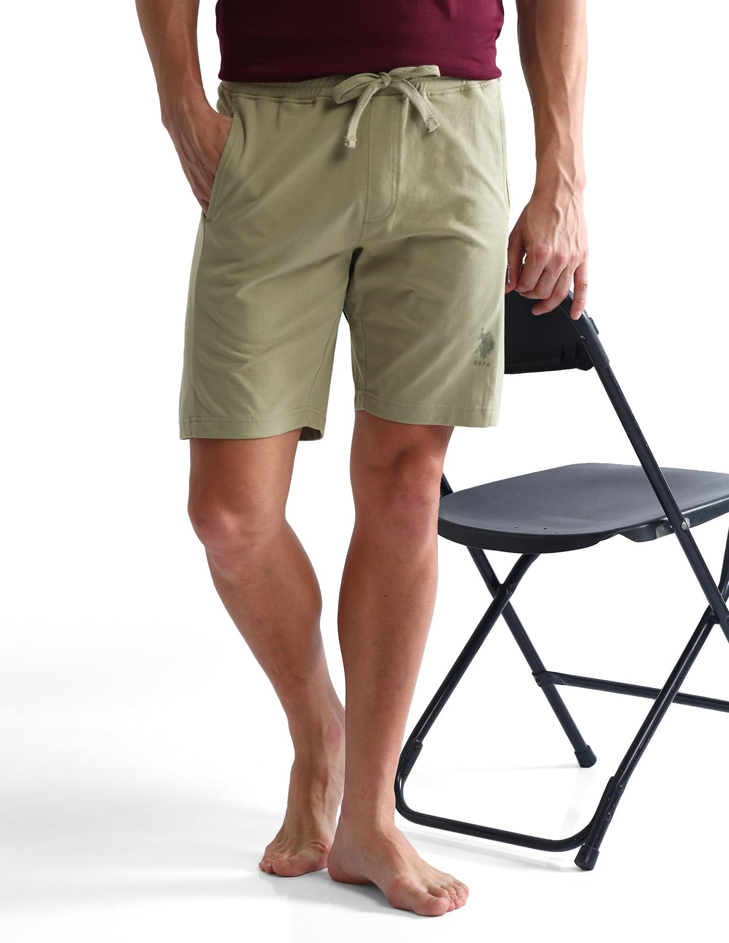 U.S. POLO ASSN. Men's Hybrid Shorts (OES04-PL_Elm