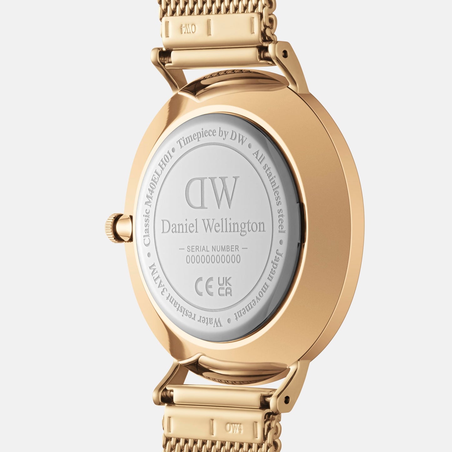 DANIEL WELLINGTON Men Black Round Analogue Watch- DW00100713K