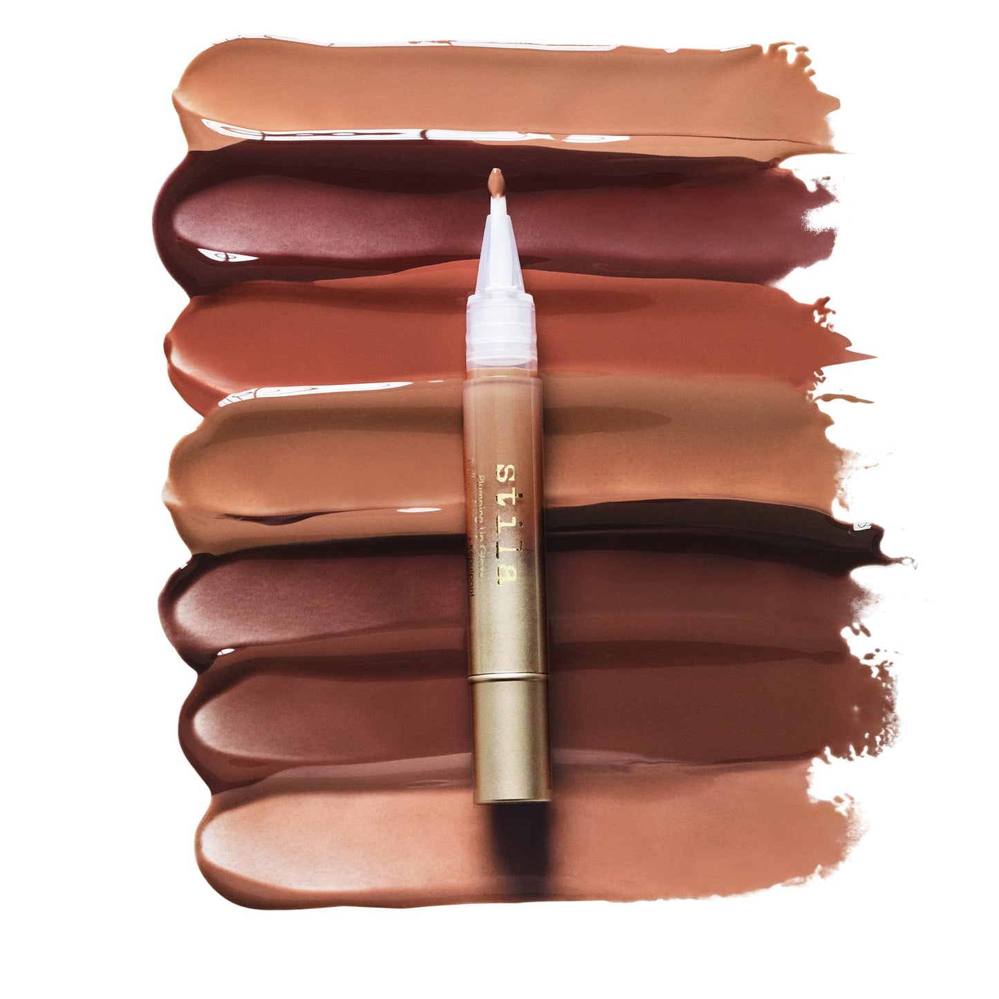 Stila Cosmetics Plumping Lip Glaze-Cinnamon (High-Glossy)