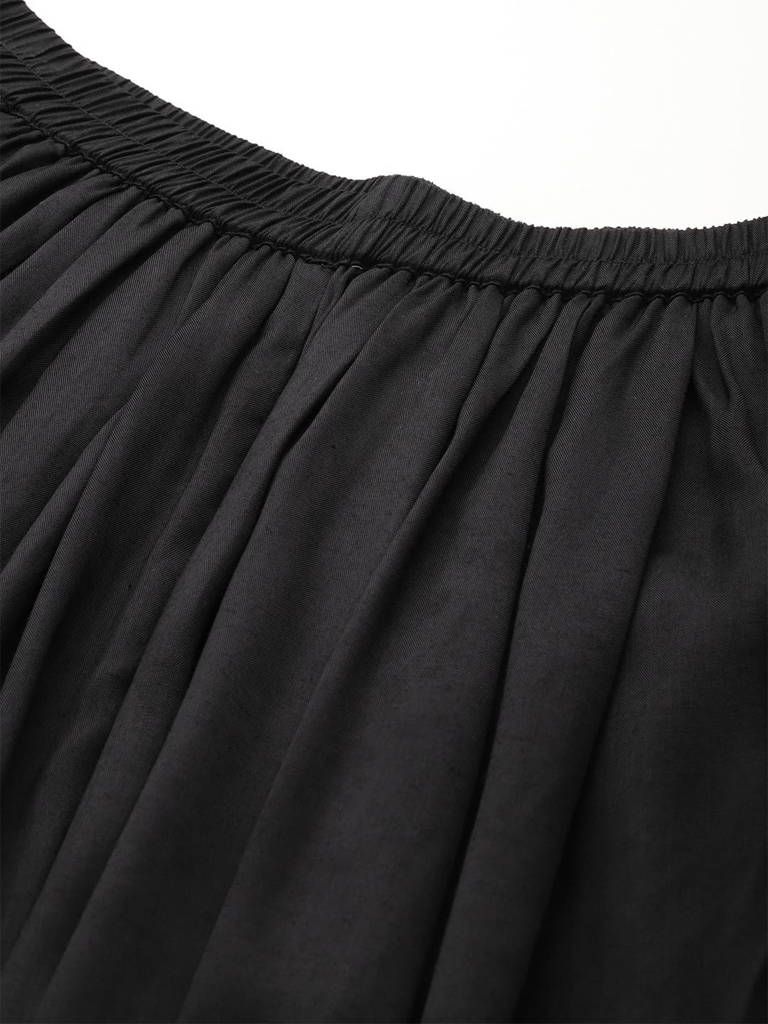 Aarke Ritu Kumar Black Draped Dhoti Pants