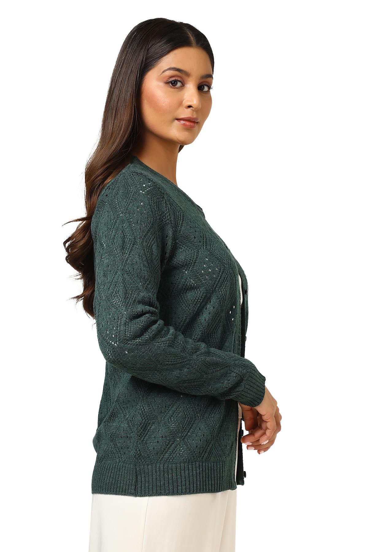 Soch Women's Acrylic Cardigan
