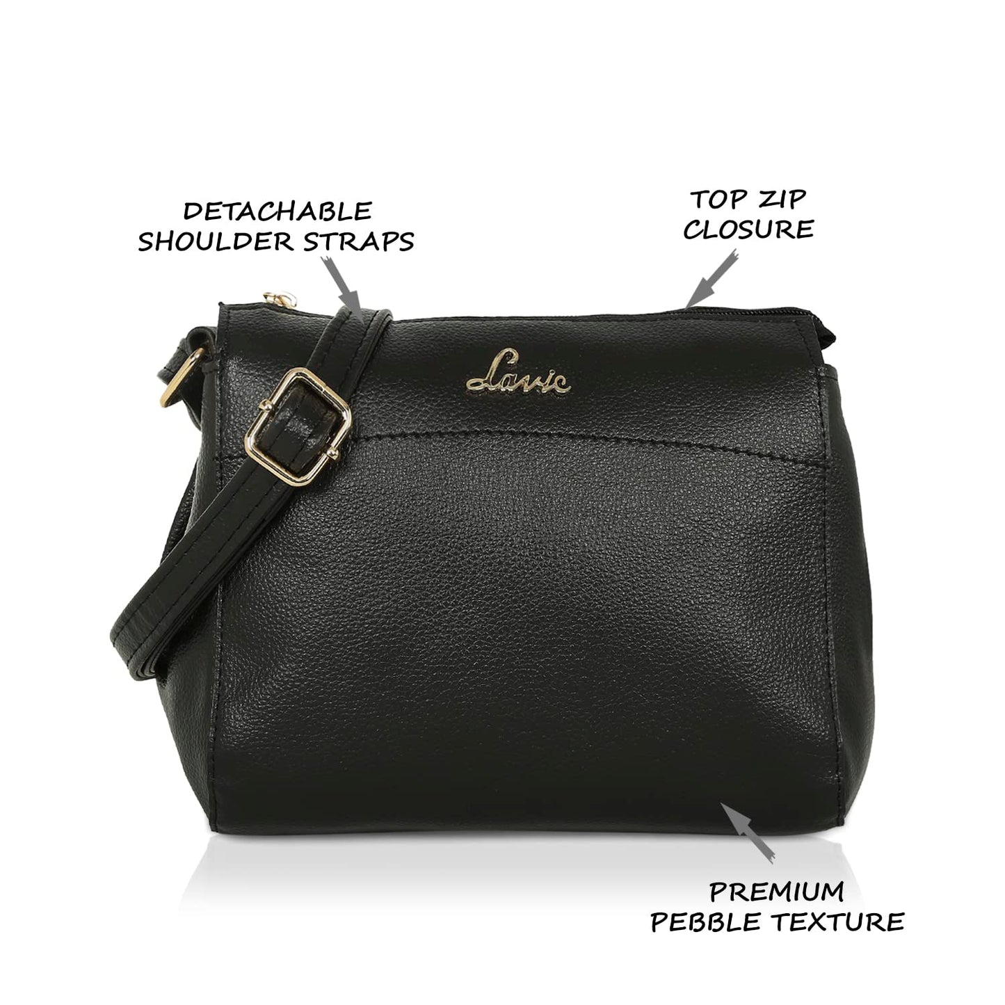 Lavie Women's Cetan Horizontal Sling Bag | Ladies Purse Handbag | Gift for Women