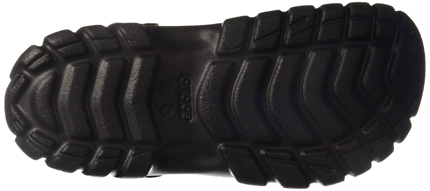 crocs unisex-adult Off-road Sport Clog Black/Graphite Clog - 10 UK Men (M11) (202651-02S)